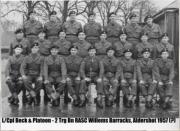 L/Cpl Beck with drill squad 1957(?)